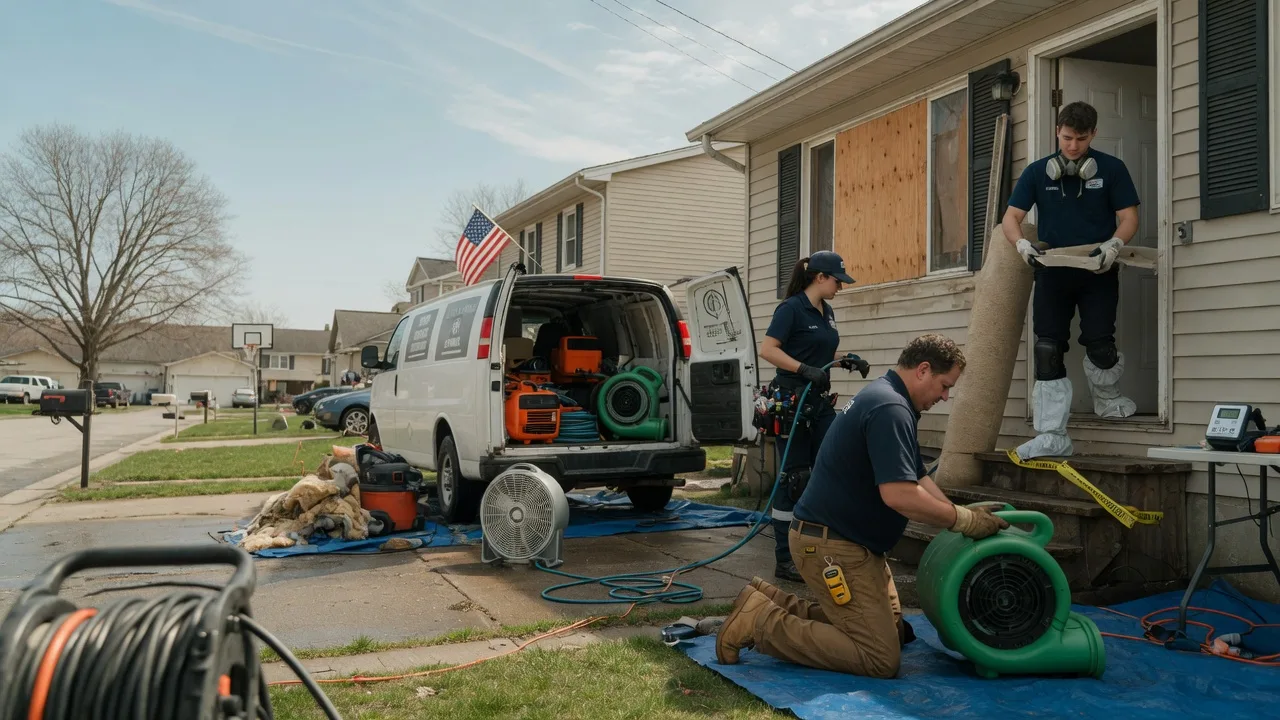 Water Damage Restoration in Corder, MO near me